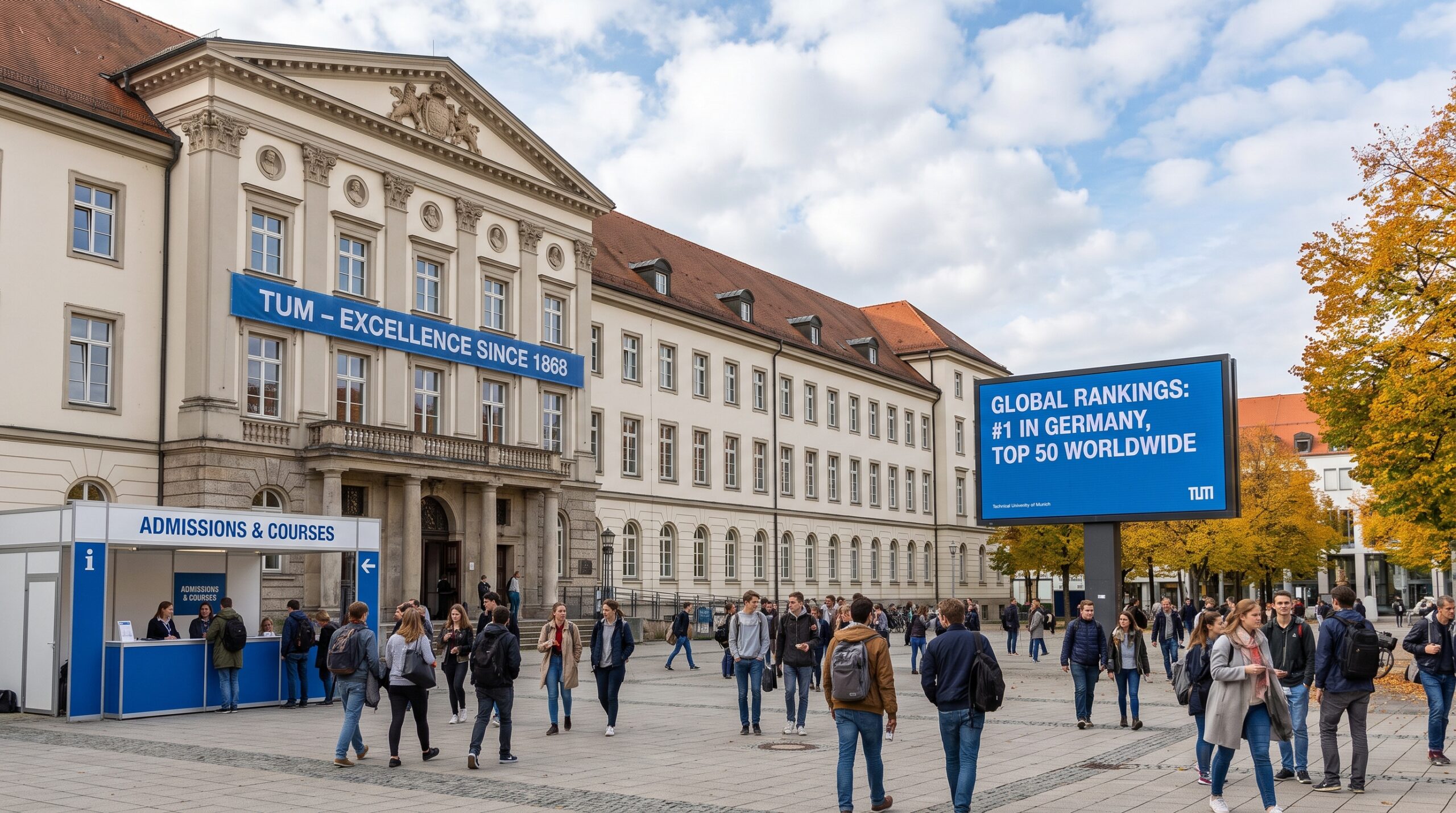 Technical University of Munich – Complete History, Rankings, Admissions, Courses & Campus Life